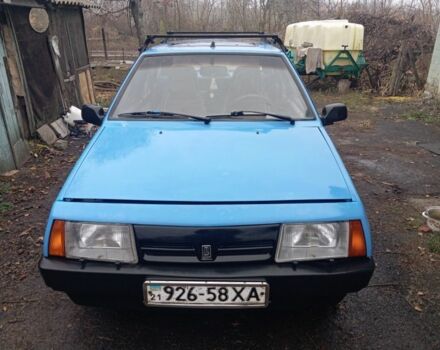 Синий ВАЗ 2109, объемом двигателя 1 л и пробегом 60 тыс. км за 714 $, фото 4 на Automoto.ua