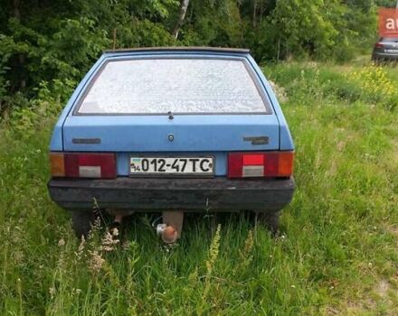 Синий ВАЗ 2109, объемом двигателя 1.5 л и пробегом 49 тыс. км за 450 $, фото 4 на Automoto.ua