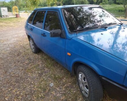 Синий ВАЗ 2109, объемом двигателя 1.3 л и пробегом 96 тыс. км за 650 $, фото 2 на Automoto.ua