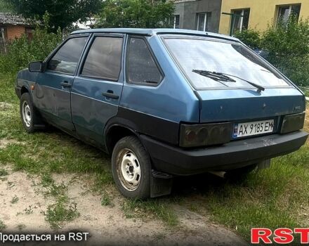 Синий ВАЗ 2109, объемом двигателя 1.3 л и пробегом 222 тыс. км за 450 $, фото 1 на Automoto.ua