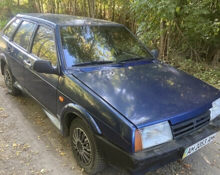 Синій ВАЗ 2109, об'ємом двигуна 1.5 л та пробігом 200 тис. км за 950 $, фото 2 на Automoto.ua