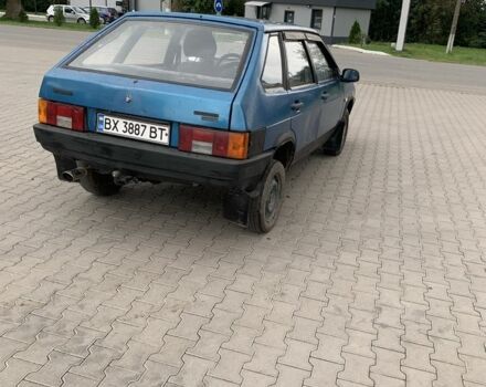 Синій ВАЗ 2109, об'ємом двигуна 0 л та пробігом 100 тис. км за 500 $, фото 2 на Automoto.ua