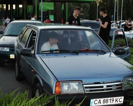Синий ВАЗ 2109, объемом двигателя 1.5 л и пробегом 74 тыс. км за 1700 $, фото 1 на Automoto.ua