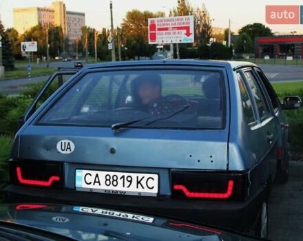 Синий ВАЗ 2109, объемом двигателя 1.5 л и пробегом 74 тыс. км за 1700 $, фото 2 на Automoto.ua