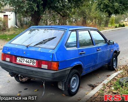 Синий ВАЗ 2109, объемом двигателя 1.5 л и пробегом 328 тыс. км за 450 $, фото 1 на Automoto.ua