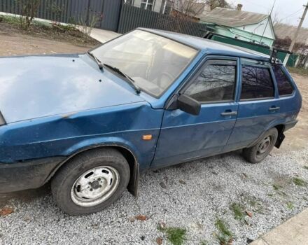 Синій ВАЗ 2109, об'ємом двигуна 1.5 л та пробігом 65 тис. км за 1300 $, фото 3 на Automoto.ua