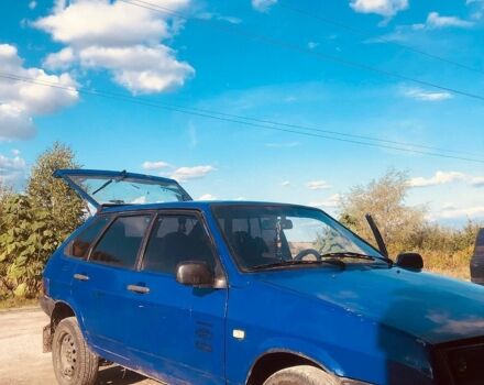 Синий ВАЗ 2109, объемом двигателя 1.5 л и пробегом 85 тыс. км за 889 $, фото 1 на Automoto.ua