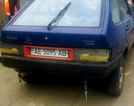 Синий ВАЗ 2109, объемом двигателя 1.3 л и пробегом 0 тыс. км за 750 $, фото 2 на Automoto.ua
