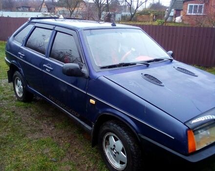 Синій ВАЗ 2109, об'ємом двигуна 1.1 л та пробігом 200 тис. км за 1100 $, фото 1 на Automoto.ua