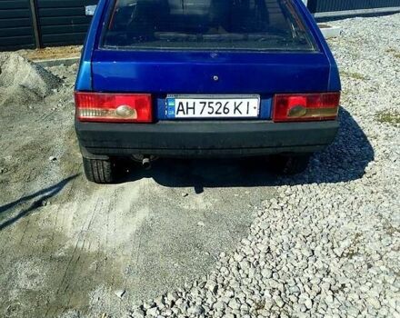 Синий ВАЗ 2109, объемом двигателя 1.5 л и пробегом 200 тыс. км за 1600 $, фото 1 на Automoto.ua