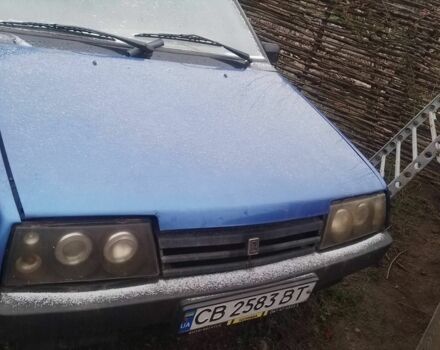 Синий ВАЗ 2109, объемом двигателя 1.8 л и пробегом 100 тыс. км за 1000 $, фото 1 на Automoto.ua