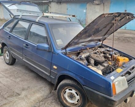 Синий ВАЗ 2109, объемом двигателя 1.5 л и пробегом 90 тыс. км за 674 $, фото 4 на Automoto.ua