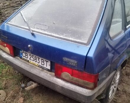 Синий ВАЗ 2109, объемом двигателя 1.8 л и пробегом 100 тыс. км за 1000 $, фото 2 на Automoto.ua