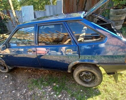Синий ВАЗ 2109, объемом двигателя 1.5 л и пробегом 100 тыс. км за 600 $, фото 7 на Automoto.ua