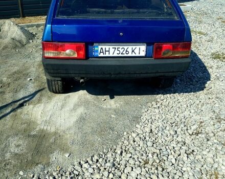 Синий ВАЗ 2109, объемом двигателя 1.5 л и пробегом 200 тыс. км за 1600 $, фото 2 на Automoto.ua