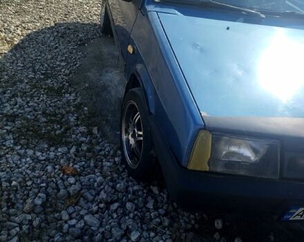 Синий ВАЗ 2109, объемом двигателя 1.5 л и пробегом 200 тыс. км за 1600 $, фото 1 на Automoto.ua
