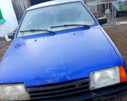 Синий ВАЗ 2109, объемом двигателя 1.5 л и пробегом 200 тыс. км за 500 $, фото 1 на Automoto.ua