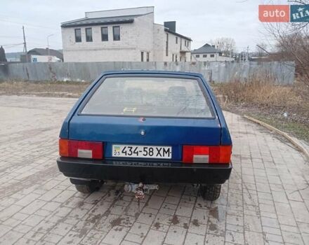 Синий ВАЗ 2109, объемом двигателя 1.5 л и пробегом 220 тыс. км за 950 $, фото 5 на Automoto.ua
