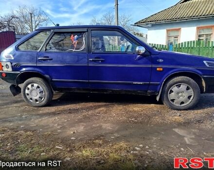 Синий ВАЗ 2109, объемом двигателя 1.5 л и пробегом 100 тыс. км за 1000 $, фото 2 на Automoto.ua