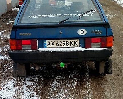 Синій ВАЗ 2109, об'ємом двигуна 1.5 л та пробігом 93 тис. км за 1800 $, фото 1 на Automoto.ua