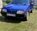 Синий ВАЗ 2109, объемом двигателя 1.5 л и пробегом 50 тыс. км за 1200 $, фото 1 на Automoto.ua
