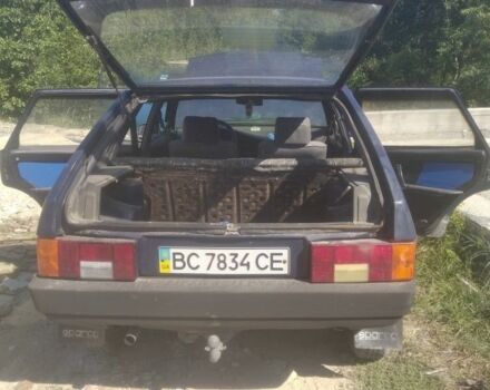 Синий ВАЗ 2109, объемом двигателя 1.3 л и пробегом 40 тыс. км за 500 $, фото 2 на Automoto.ua