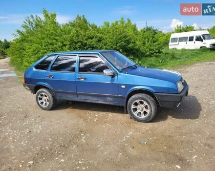 Синий ВАЗ 2109, объемом двигателя 1.5 л и пробегом 92 тыс. км за 1050 $, фото 1 на Automoto.ua