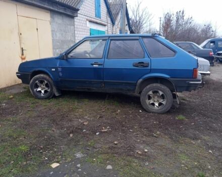 Синій ВАЗ 2109, об'ємом двигуна 1.5 л та пробігом 120 тис. км за 800 $, фото 1 на Automoto.ua