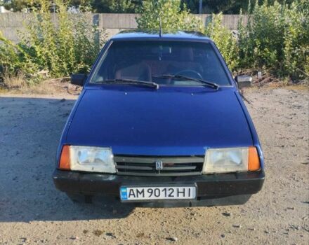 Синий ВАЗ 2109, объемом двигателя 1.5 л и пробегом 999 тыс. км за 1091 $, фото 2 на Automoto.ua