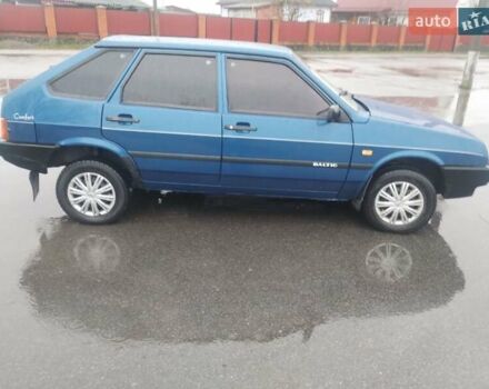 Синій ВАЗ 2109, об'ємом двигуна 1.5 л та пробігом 97 тис. км за 1600 $, фото 1 на Automoto.ua