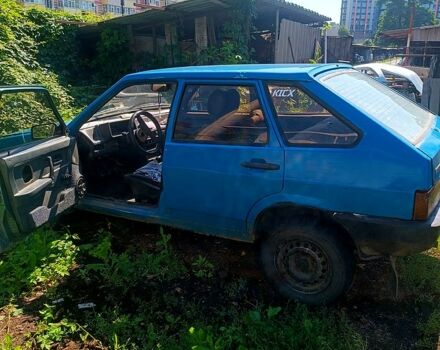 Синий ВАЗ 2109, объемом двигателя 1.3 л и пробегом 200 тыс. км за 900 $, фото 3 на Automoto.ua