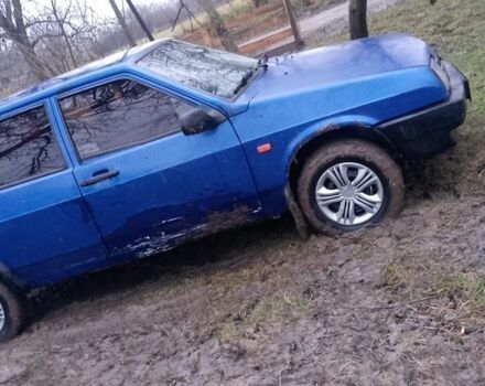 Синий ВАЗ 2109, объемом двигателя 1.5 л и пробегом 2 тыс. км за 756 $, фото 3 на Automoto.ua
