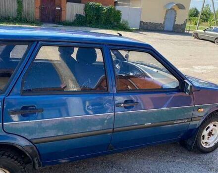 Синій ВАЗ 2109, об'ємом двигуна 1.5 л та пробігом 96 тис. км за 1000 $, фото 1 на Automoto.ua