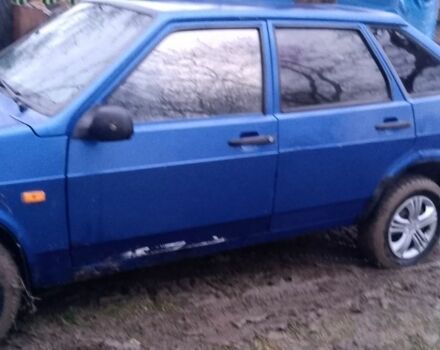 Синий ВАЗ 2109, объемом двигателя 1.5 л и пробегом 2 тыс. км за 756 $, фото 1 на Automoto.ua