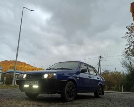 Синий ВАЗ 2109, объемом двигателя 1.5 л и пробегом 1 тыс. км за 1200 $, фото 1 на Automoto.ua