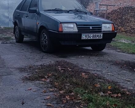 Синий ВАЗ 2109, объемом двигателя 1.6 л и пробегом 2 тыс. км за 1186 $, фото 1 на Automoto.ua