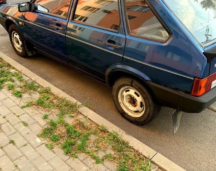Синий ВАЗ 2109, объемом двигателя 1.5 л и пробегом 95 тыс. км за 1250 $, фото 2 на Automoto.ua