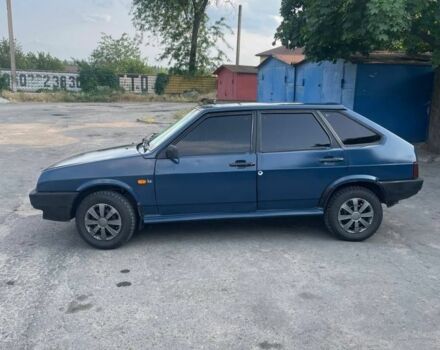 Синий ВАЗ 2109, объемом двигателя 1.5 л и пробегом 150 тыс. км за 900 $, фото 1 на Automoto.ua