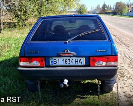 Синий ВАЗ 2109, объемом двигателя 1.3 л и пробегом 210 тыс. км за 1500 $, фото 4 на Automoto.ua