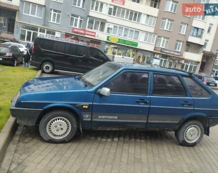 ВАЗ 2109 1997 в Тернополе на Automoto.ua Синий ВАЗ 2109, объемом двигателя 1.5 л и пробегом 224 тыс. км за 1000 $, фото 2 на Automoto.ua