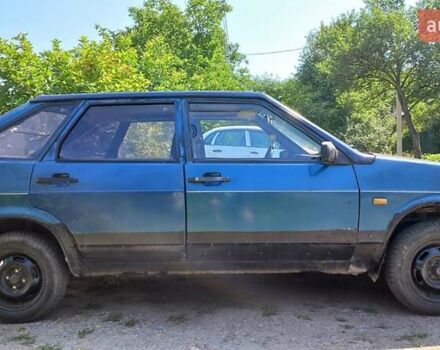 Синий ВАЗ 2109, объемом двигателя 1.5 л и пробегом 65 тыс. км за 800 $, фото 4 на Automoto.ua