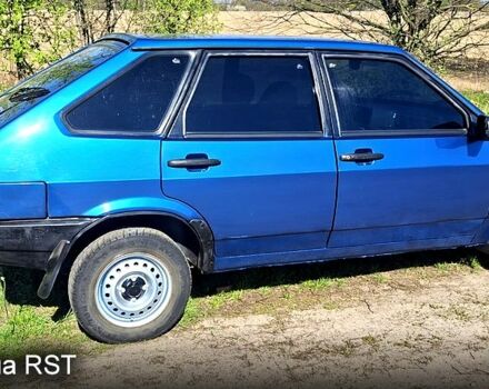 Синий ВАЗ 2109, объемом двигателя 1.3 л и пробегом 210 тыс. км за 1500 $, фото 2 на Automoto.ua