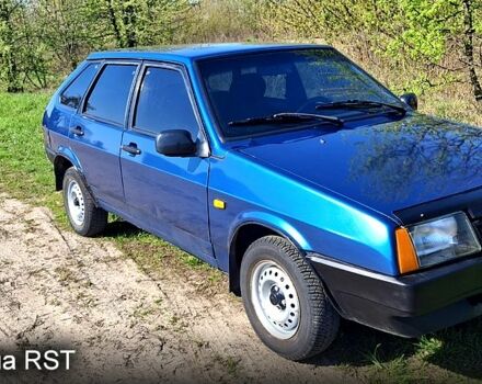 Синий ВАЗ 2109, объемом двигателя 1.3 л и пробегом 210 тыс. км за 1500 $, фото 1 на Automoto.ua