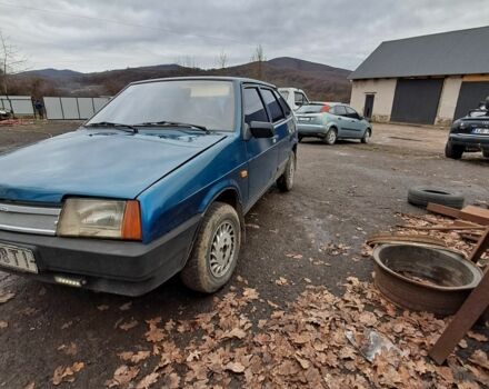 Синий ВАЗ 2109, объемом двигателя 0 л и пробегом 152 тыс. км за 850 $, фото 2 на Automoto.ua