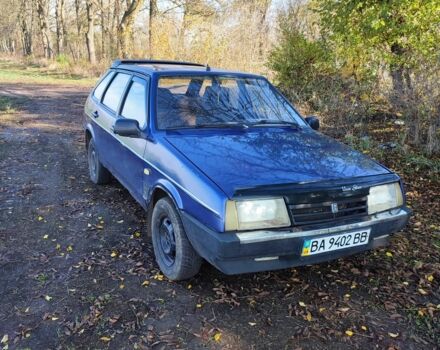Синий ВАЗ 2109, объемом двигателя 1.5 л и пробегом 280 тыс. км за 1000 $, фото 2 на Automoto.ua