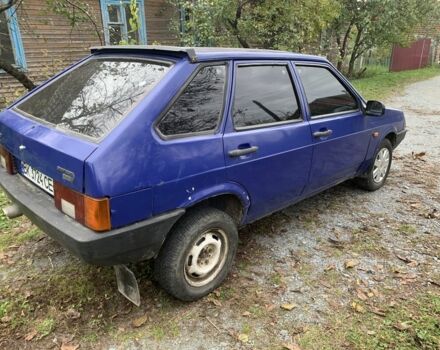 Синій ВАЗ 2109, об'ємом двигуна 1.5 л та пробігом 300 тис. км за 650 $, фото 3 на Automoto.ua