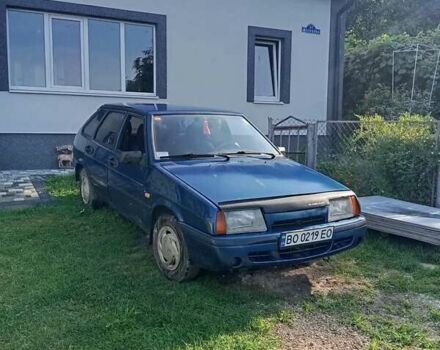 Синий ВАЗ 2109, объемом двигателя 1.5 л и пробегом 270 тыс. км за 1800 $, фото 1 на Automoto.ua