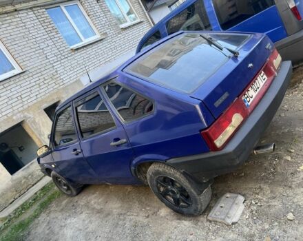 Синий ВАЗ 2109, объемом двигателя 1.5 л и пробегом 250 тыс. км за 1150 $, фото 2 на Automoto.ua