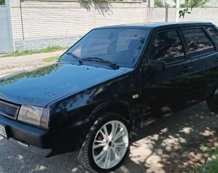 Синий ВАЗ 2109, объемом двигателя 1.5 л и пробегом 123 тыс. км за 2350 $, фото 2 на Automoto.ua