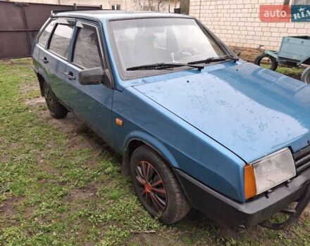 Синий ВАЗ 2109, объемом двигателя 1.5 л и пробегом 222 тыс. км за 1400 $, фото 2 на Automoto.ua